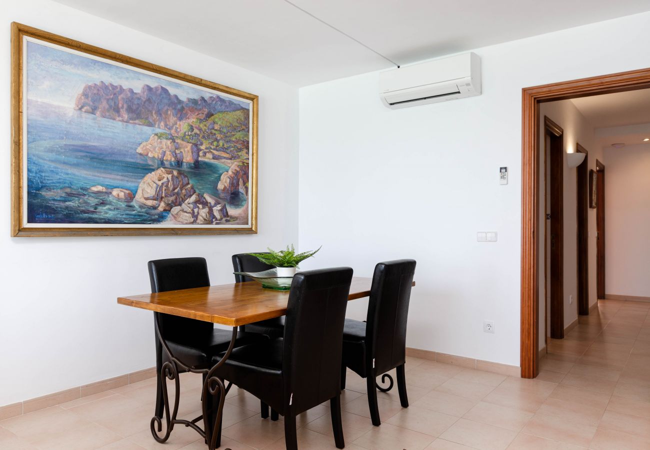 Apartment in Can Picafort - YourHouse Blau Blue 1.2, sea-view apartment in Can Picafort