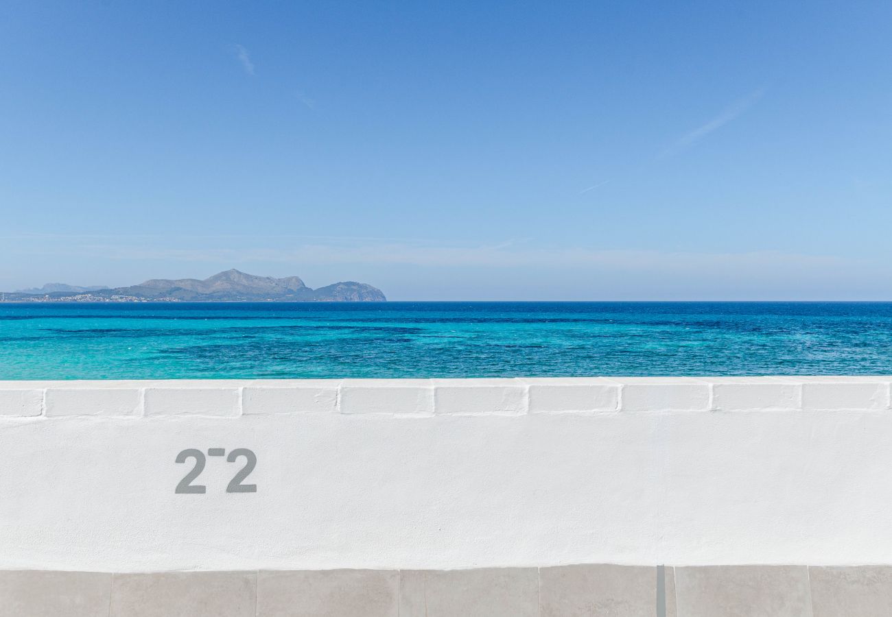 Apartment in Can Picafort - YourHouse Blau Blue 1.2, sea-view apartment in Can Picafort