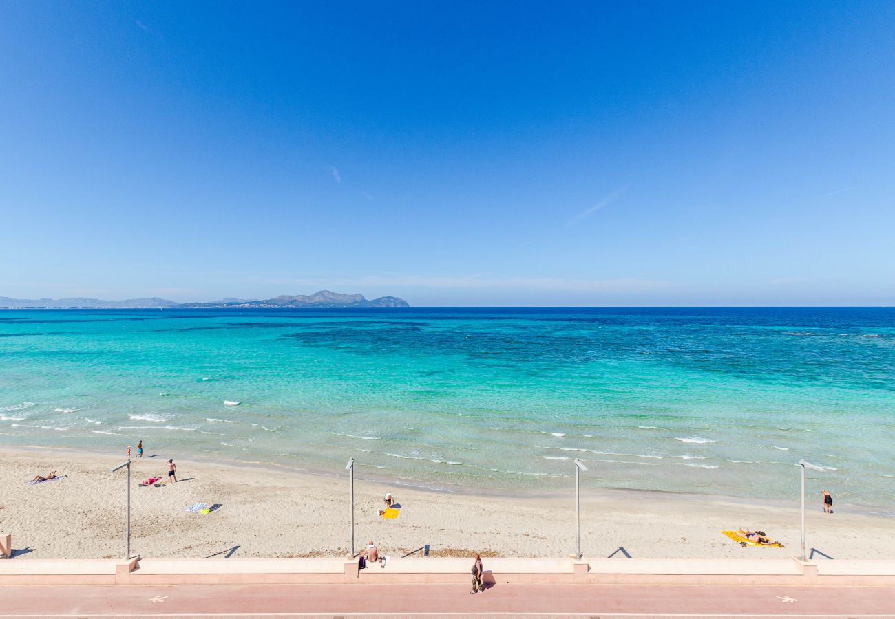 Apartment in Can Picafort - YourHouse Blau Blue 1.2, sea-view apartment in Can Picafort