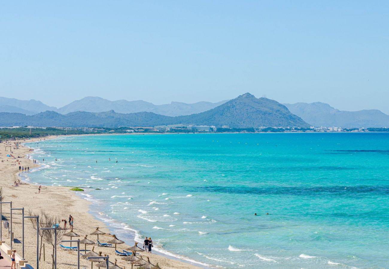 Apartment in Can Picafort - YourHouse Blau Blue 1.2, sea-view apartment in Can Picafort
