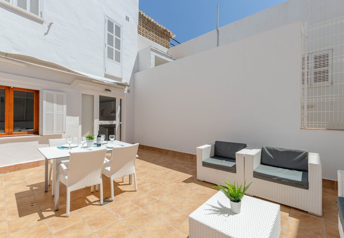 Apartment in Can Picafort - YourHouse Blau Blue 1.2, sea-view apartment in Can Picafort