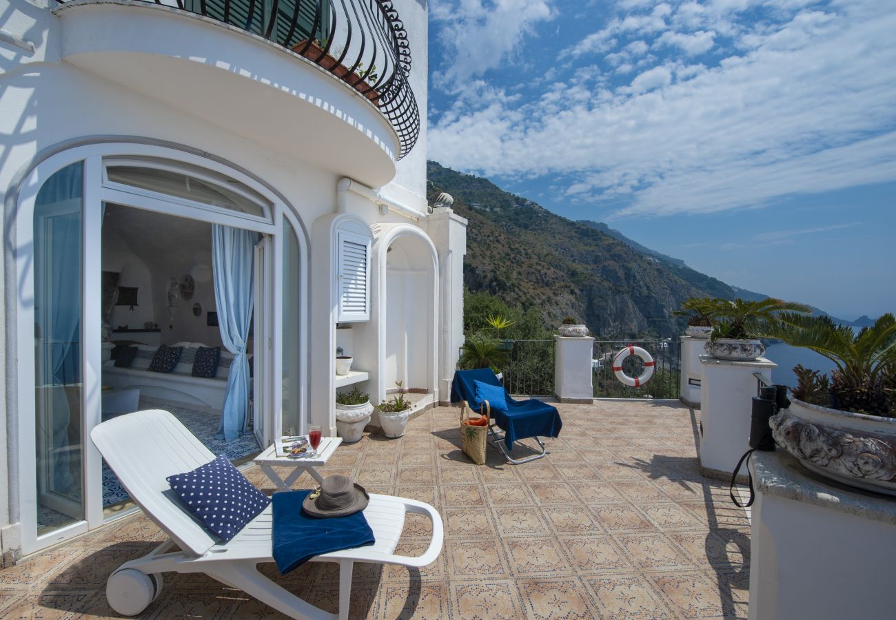 House in Praiano - Maison del Pescatore - Few steps away from the beach, sea view 