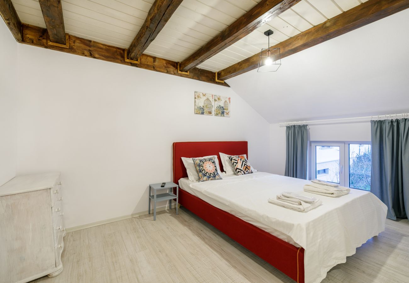 Rent by room in Bistrita - Cozy Studio with Garden Acces & Ciubar