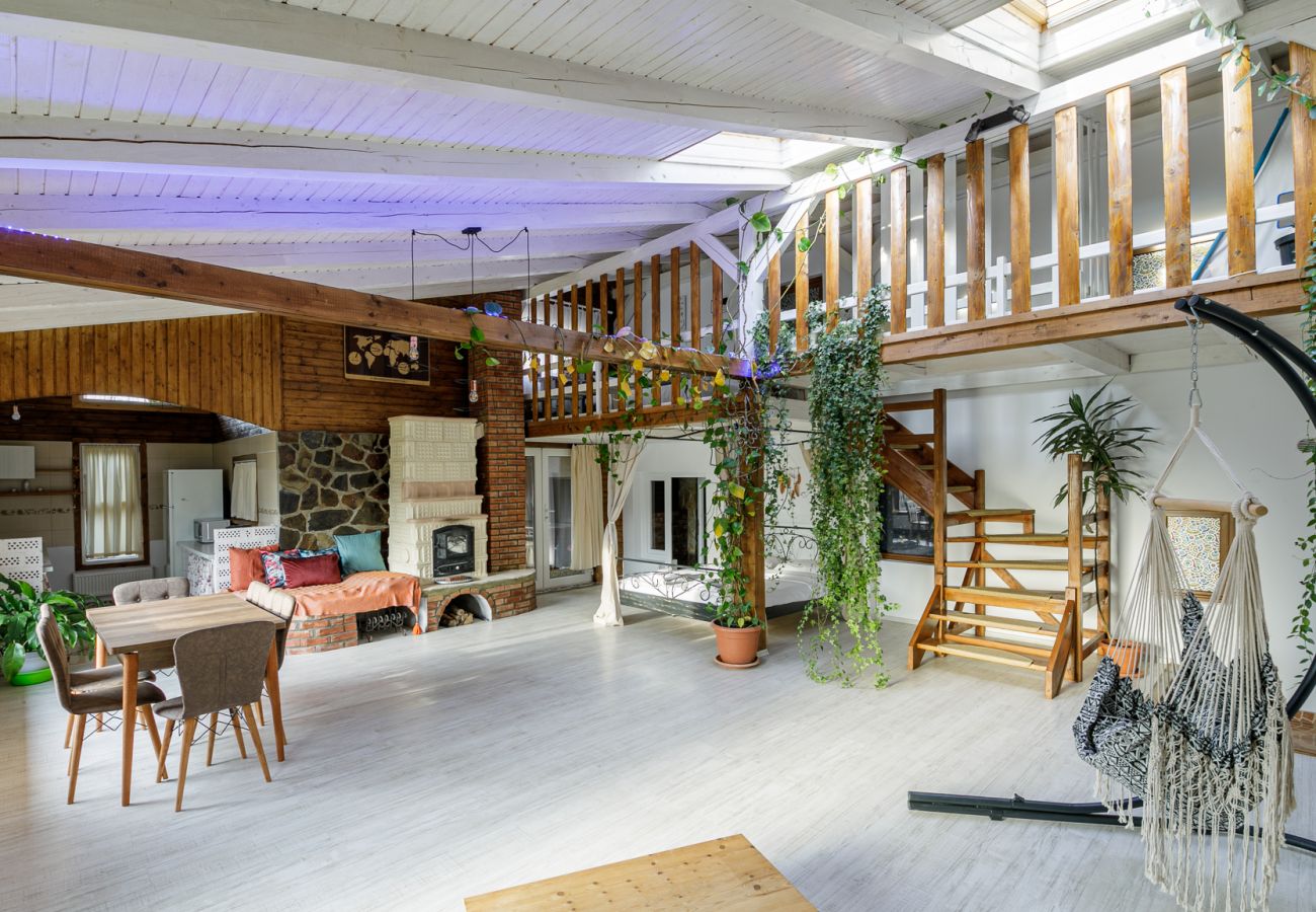 House in Bistrita - Tropica Home with Barbeque & Ciubar
