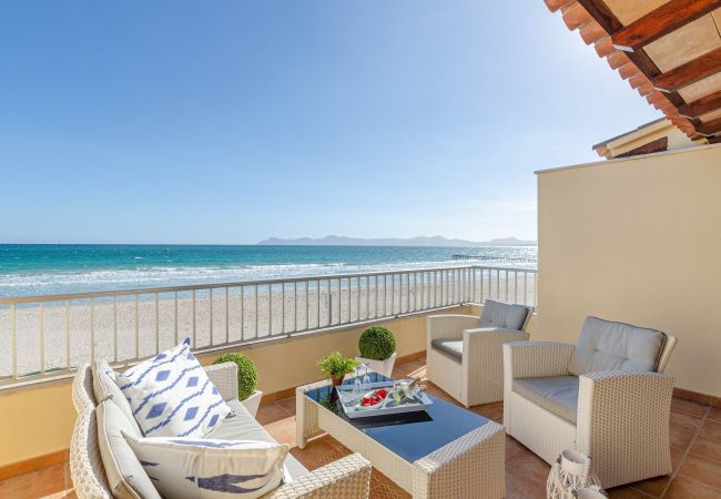 Apartment in Playa de Muro - YourHouse Can Ines, sea view apartment in the north of Majorca