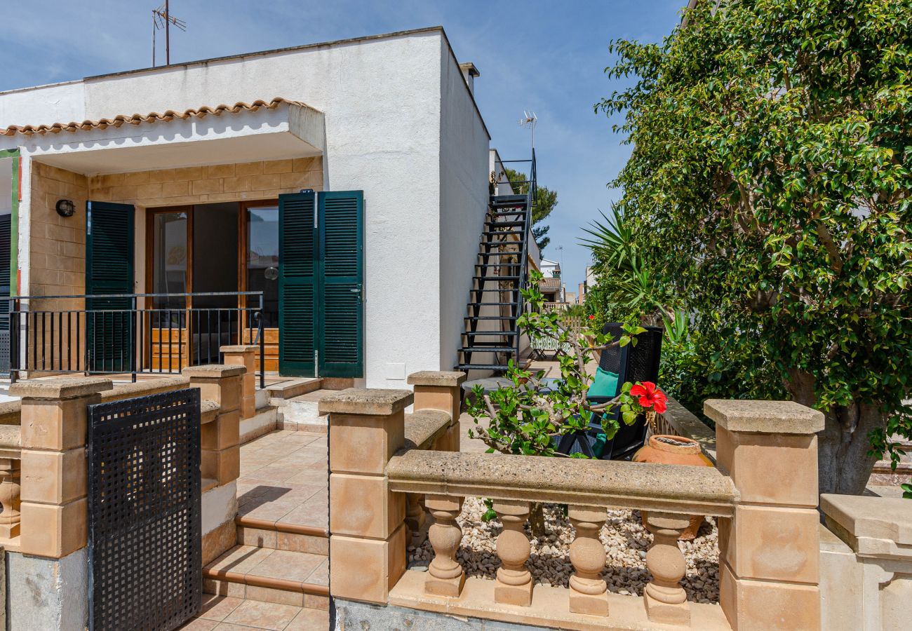 House in Can Picafort - YourHouse Villa Ana, family-friendly holiday house a few steps from the beach