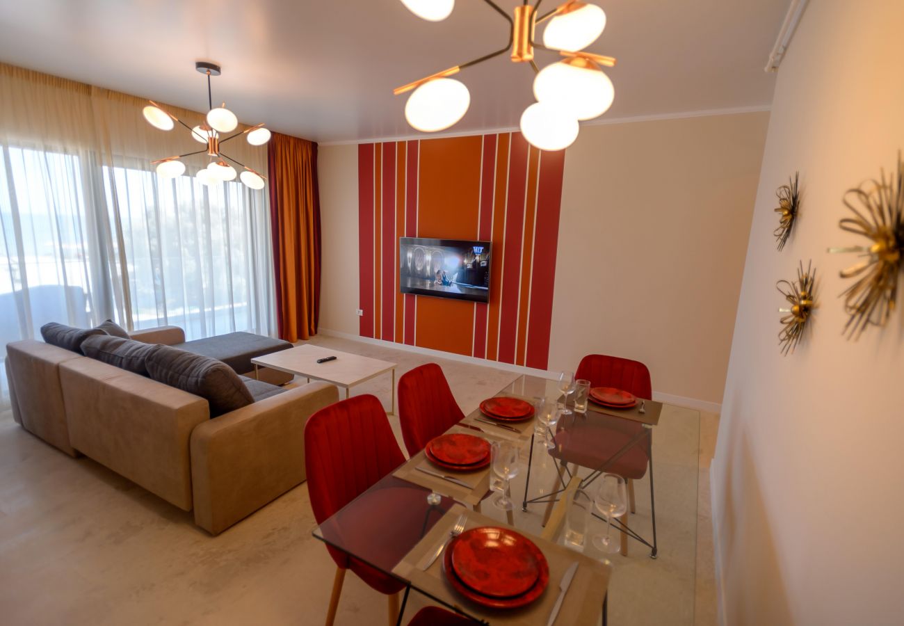 Apartment in Mamaia Nord -  Gioia Red with Balcony Sea View
