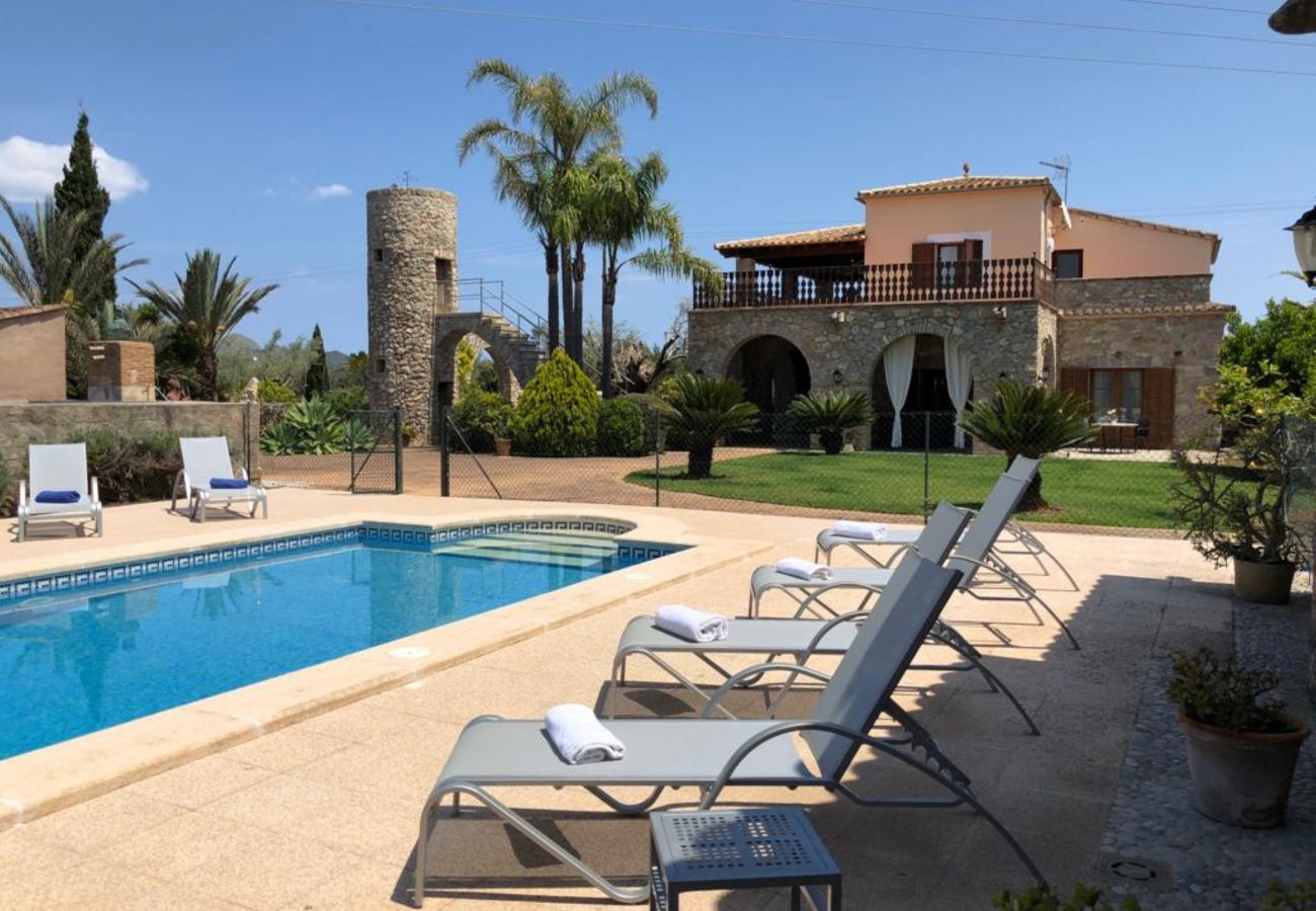 Villa in Arta - YourHouse Voltor Negre, family friendly holiday house with private pool and garden near Artà