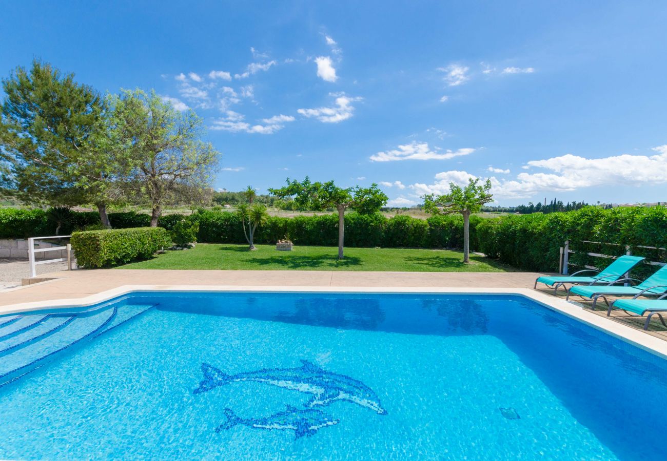 Villa in Santa Margalida - YourHouse Sa Cova Dor, villa with private pool and garden