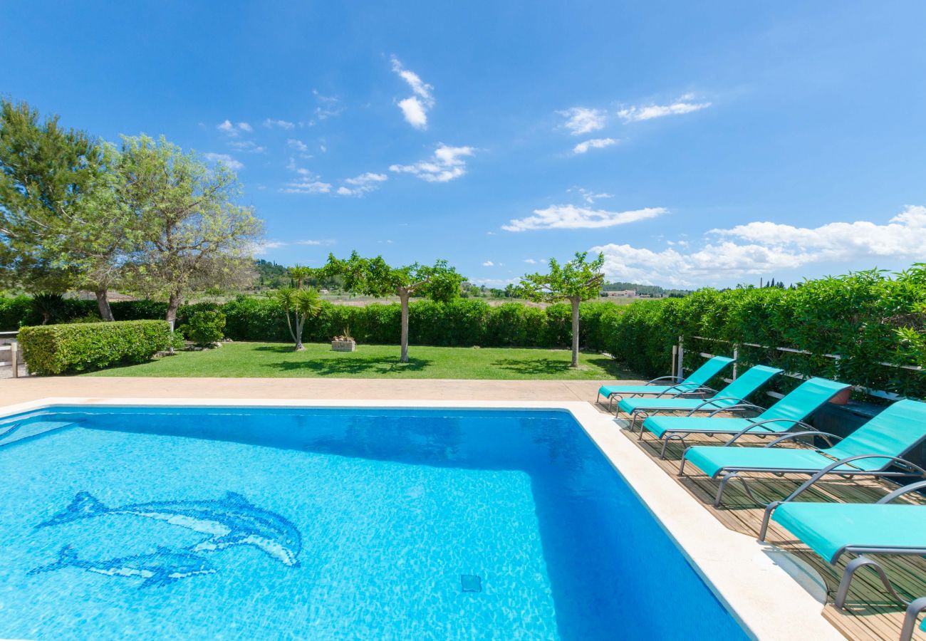 Villa in Santa Margalida - YourHouse Sa Cova Dor, villa with private pool and garden
