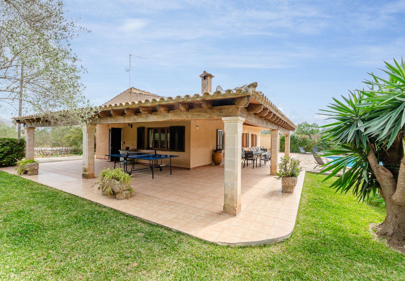 Villa in Pollensa - Quiet villa with private pool and barbecue in Pollensa, YourHouse Can Escandeu