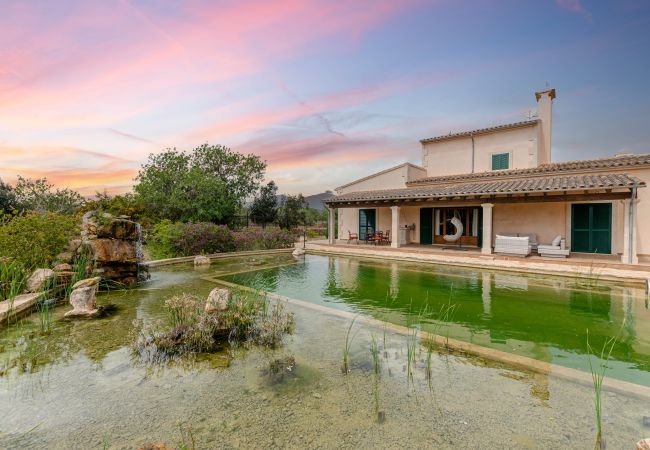 Villa in Santanyi - YourHouse Na Clavet, finca with natural pool near Cala D'Or