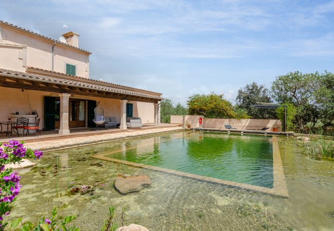 Villa in Santanyi - YourHouse Na Clavet, finca with natural pool near Cala D'Or