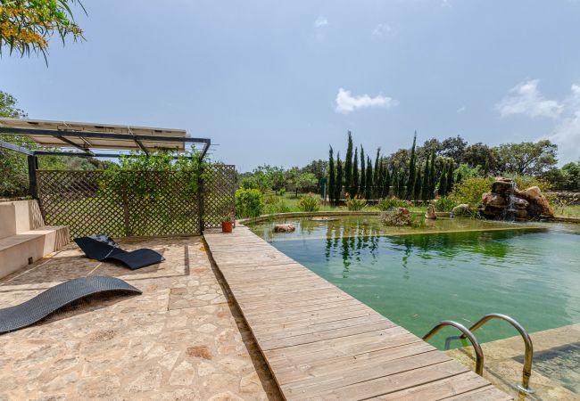 Villa in Santanyi - YourHouse Na Clavet, finca with natural pool near Cala D'Or