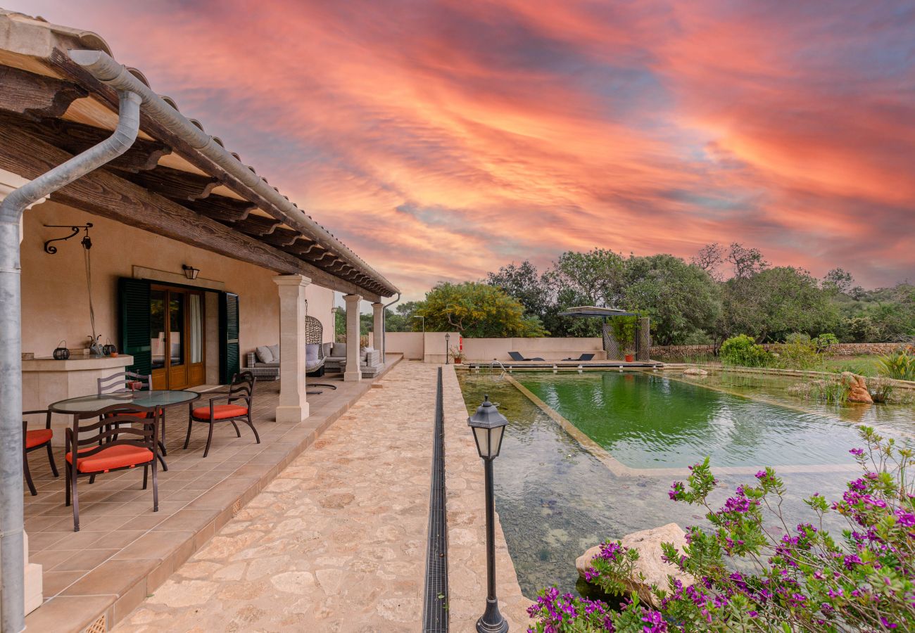 Villa in Santanyi - YourHouse Na Clavet, finca with natural pool near Cala D'Or