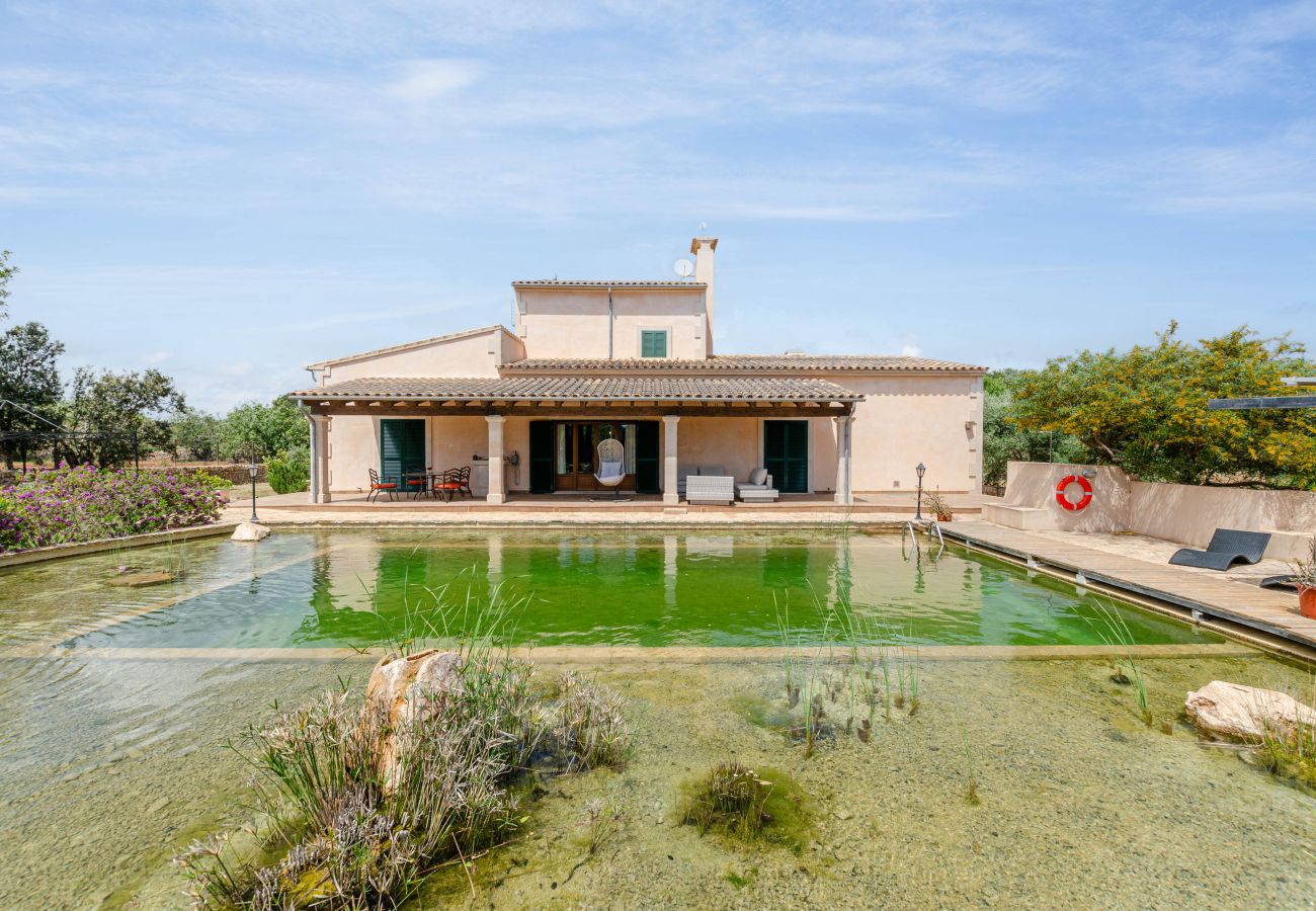 Villa in Santanyi - YourHouse Na Clavet, finca with natural pool near Cala D'Or