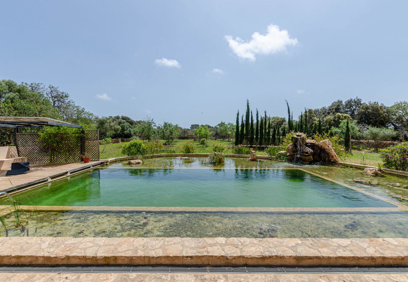 Villa in Santanyi - YourHouse Na Clavet, finca with natural pool near Cala D'Or