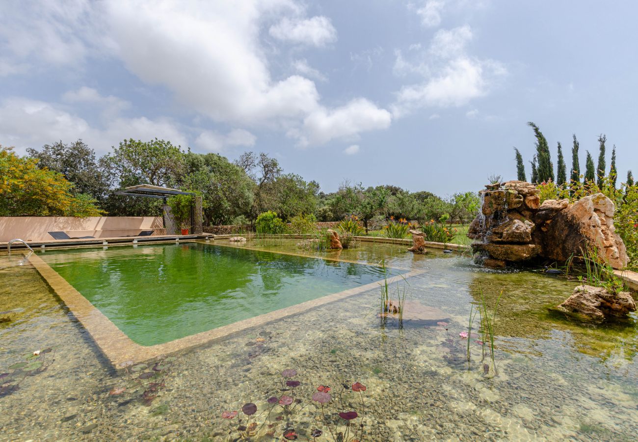 Villa in Santanyi - YourHouse Na Clavet, finca with natural pool near Cala D'Or