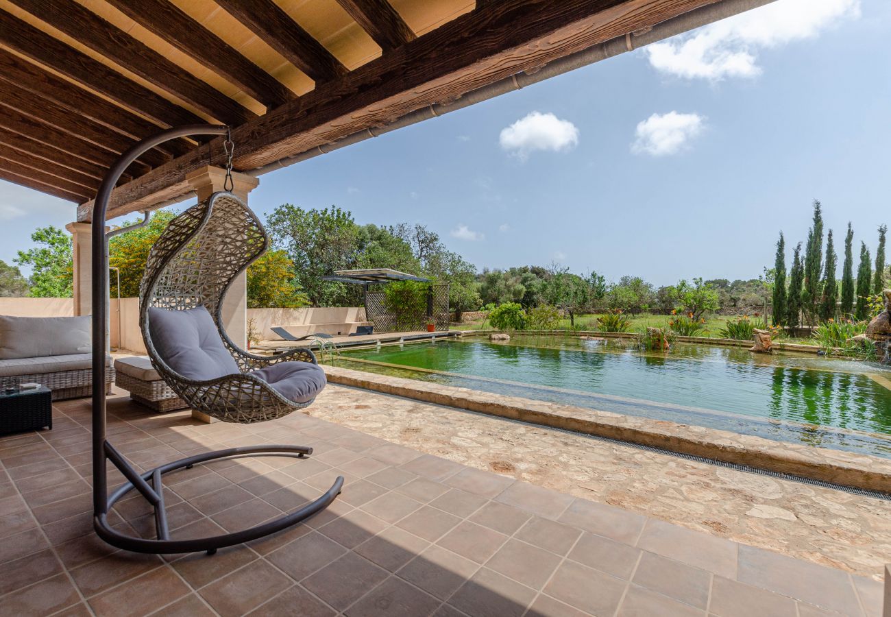 Villa in Santanyi - YourHouse Na Clavet, finca with natural pool near Cala D'Or
