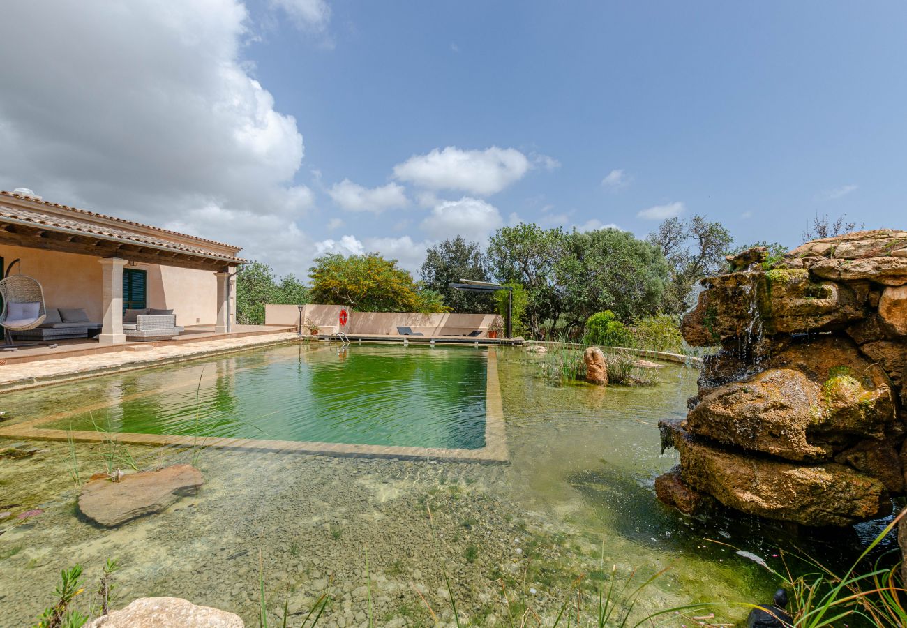 Villa in Santanyi - YourHouse Na Clavet, finca with natural pool near Cala D'Or