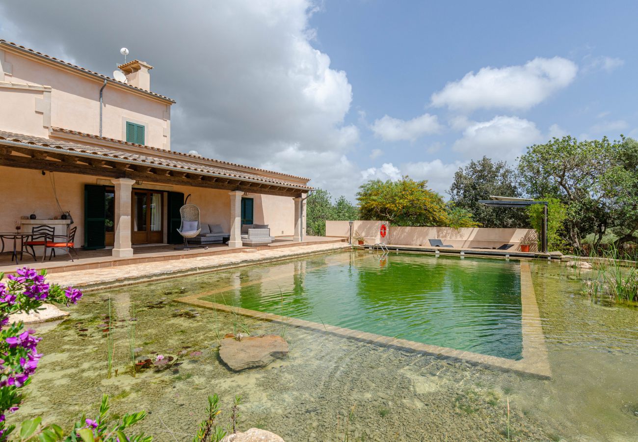 Villa in Santanyi - YourHouse Na Clavet, finca with natural pool near Cala D'Or