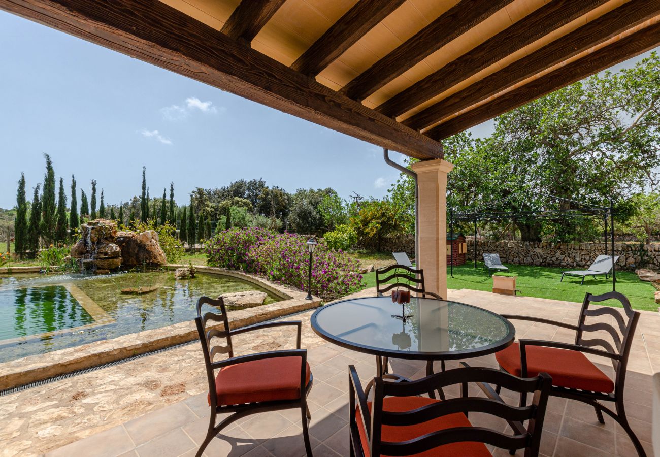 Villa in Santanyi - YourHouse Na Clavet, finca with natural pool near Cala D'Or