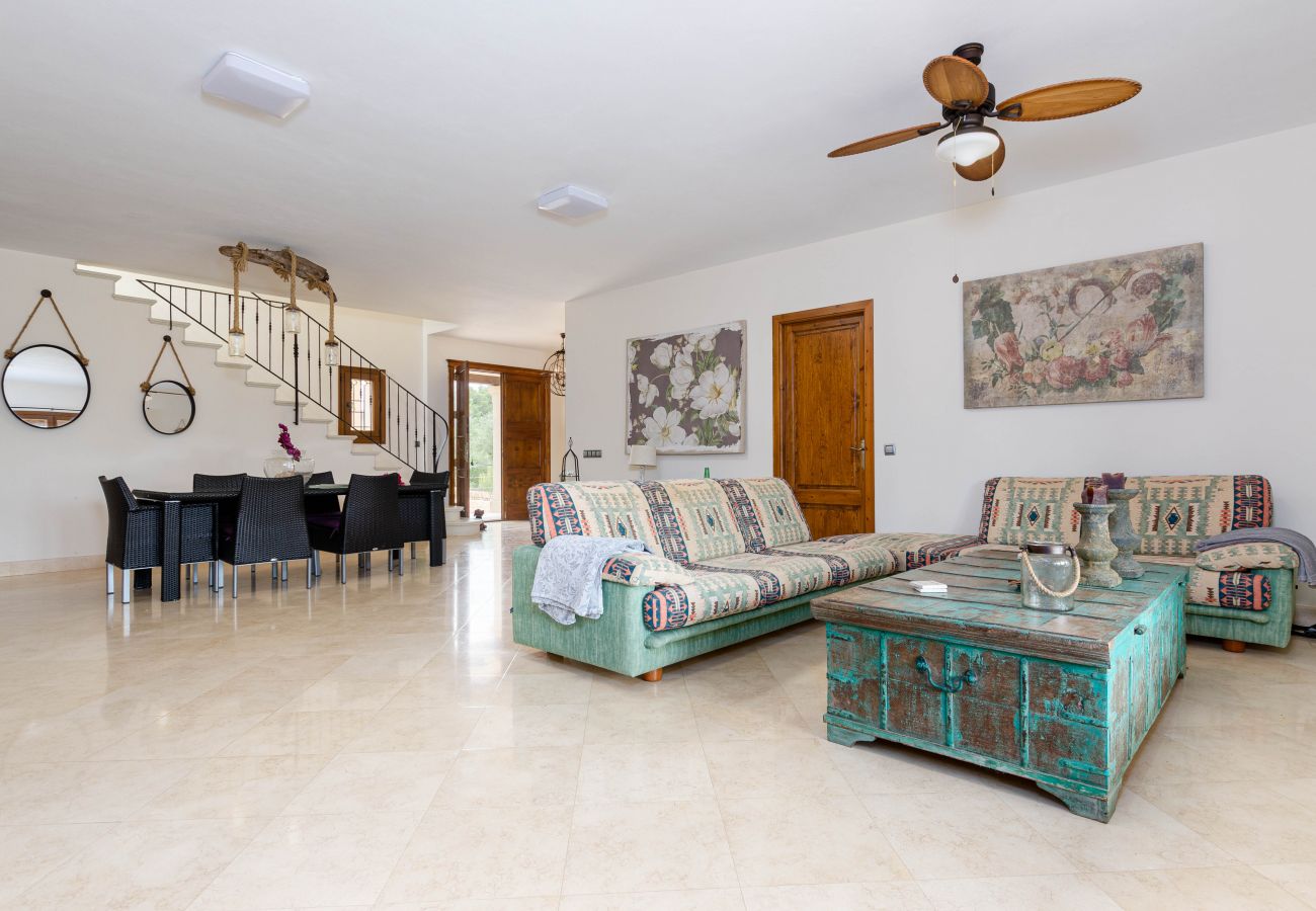Villa in Santanyi - YourHouse Na Clavet, finca with natural pool near Cala D'Or