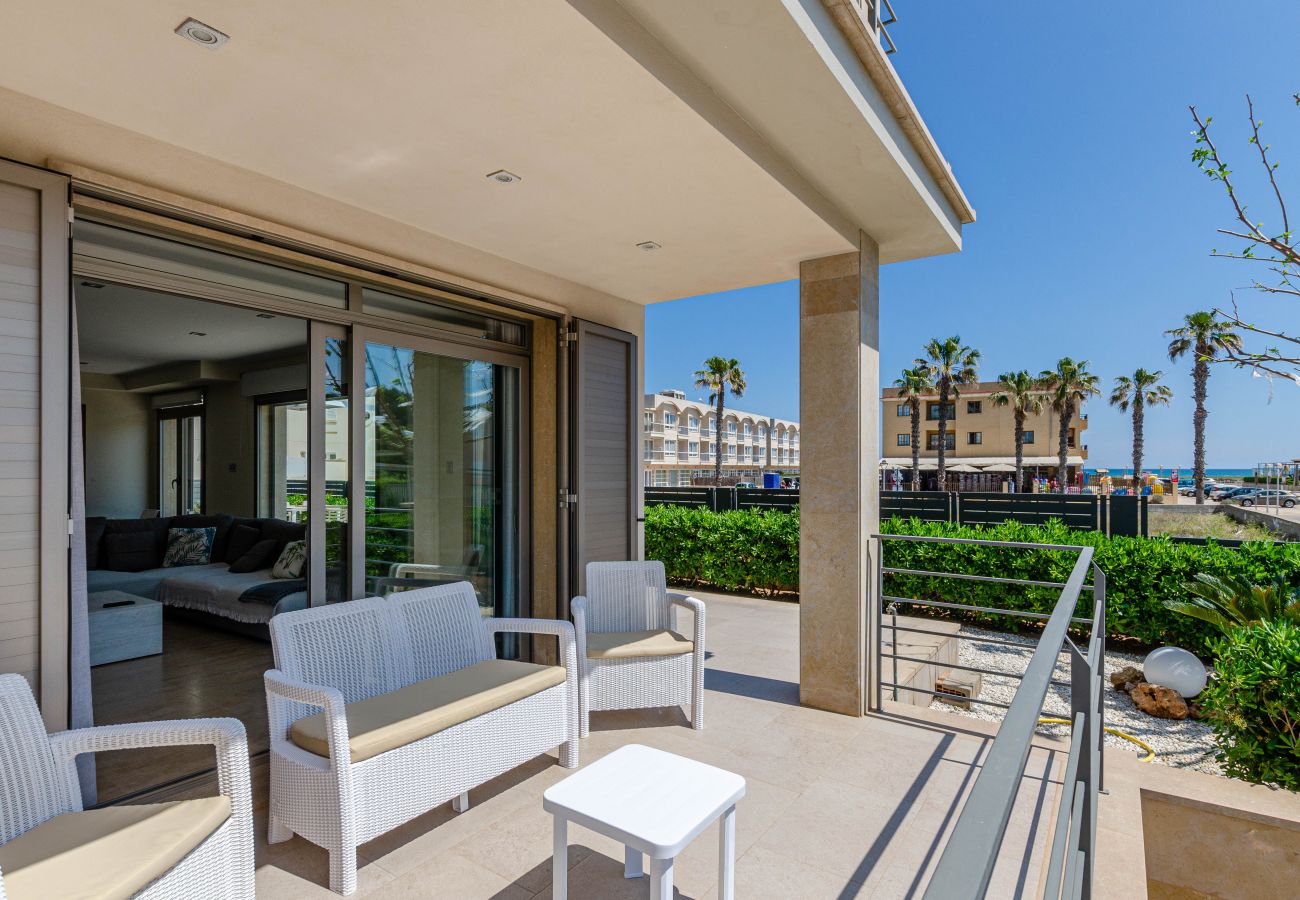 Townhouse in Can Picafort - YourHouse Antonia, modern holiday house with sea views