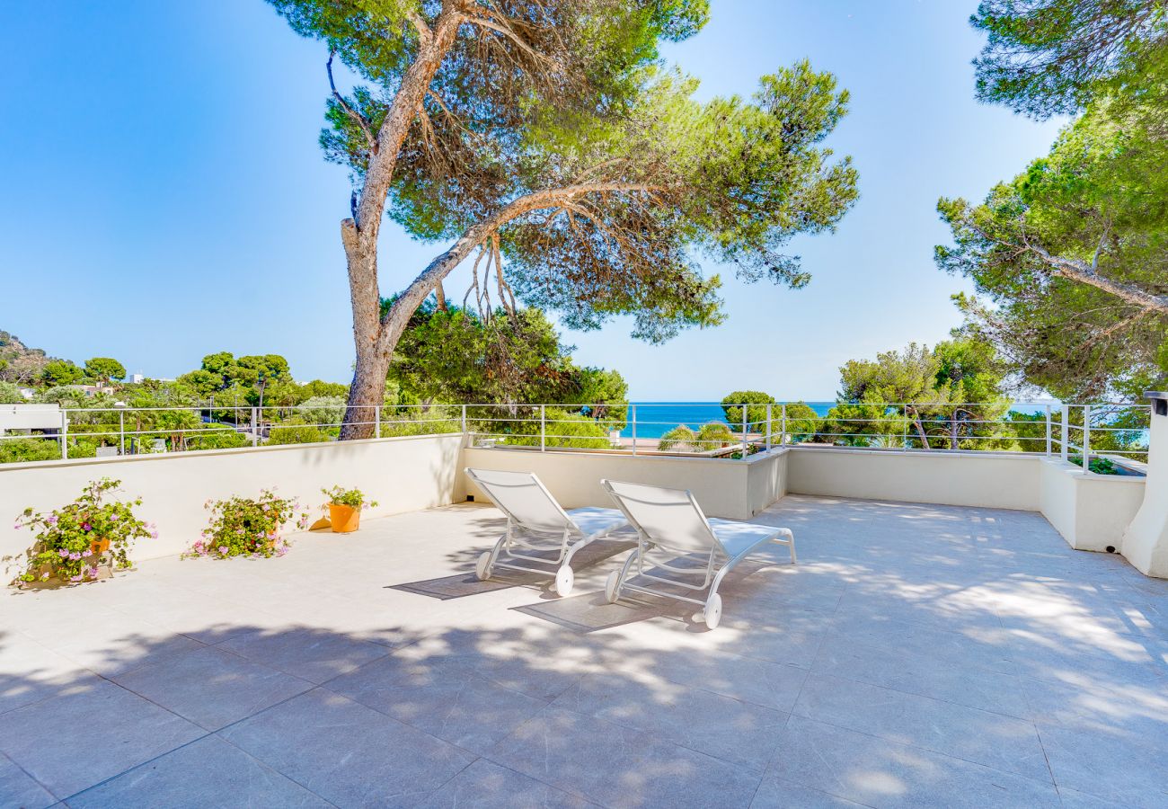Sea views in holiday apartment Mallorca