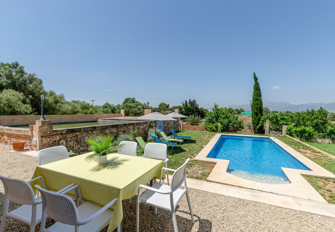 Villa in Muro - YourHouse Can Covetes, villa with private pool in Mallorca North