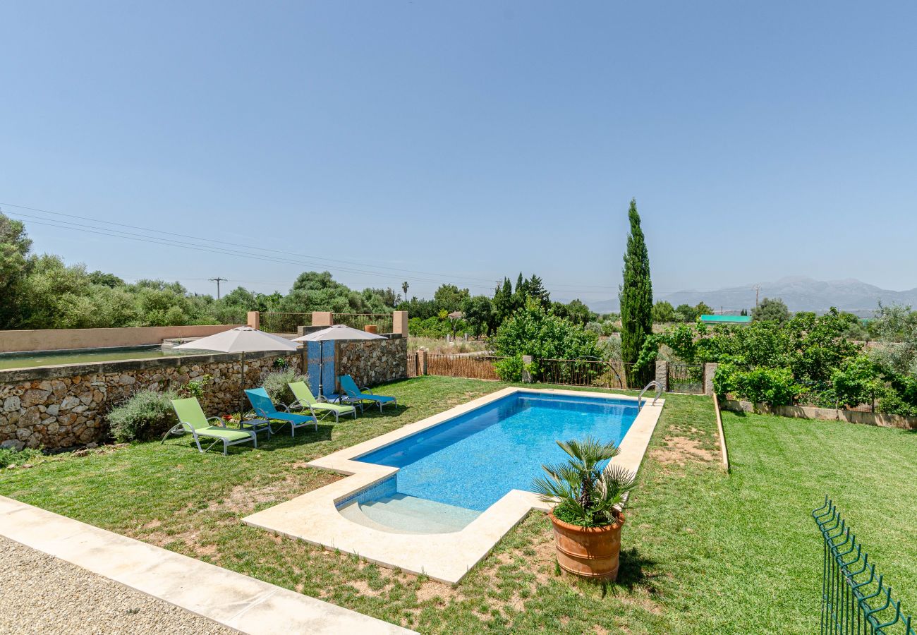 Villa in Muro - YourHouse Can Covetes, villa with private pool in Mallorca North