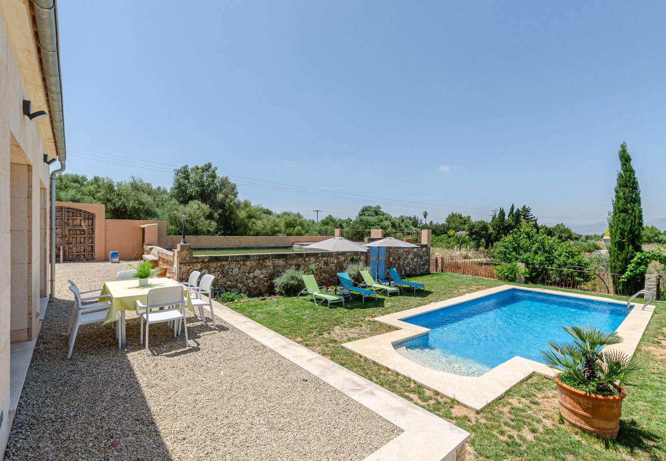 Villa in Muro - YourHouse Can Covetes, villa with private pool in Mallorca North