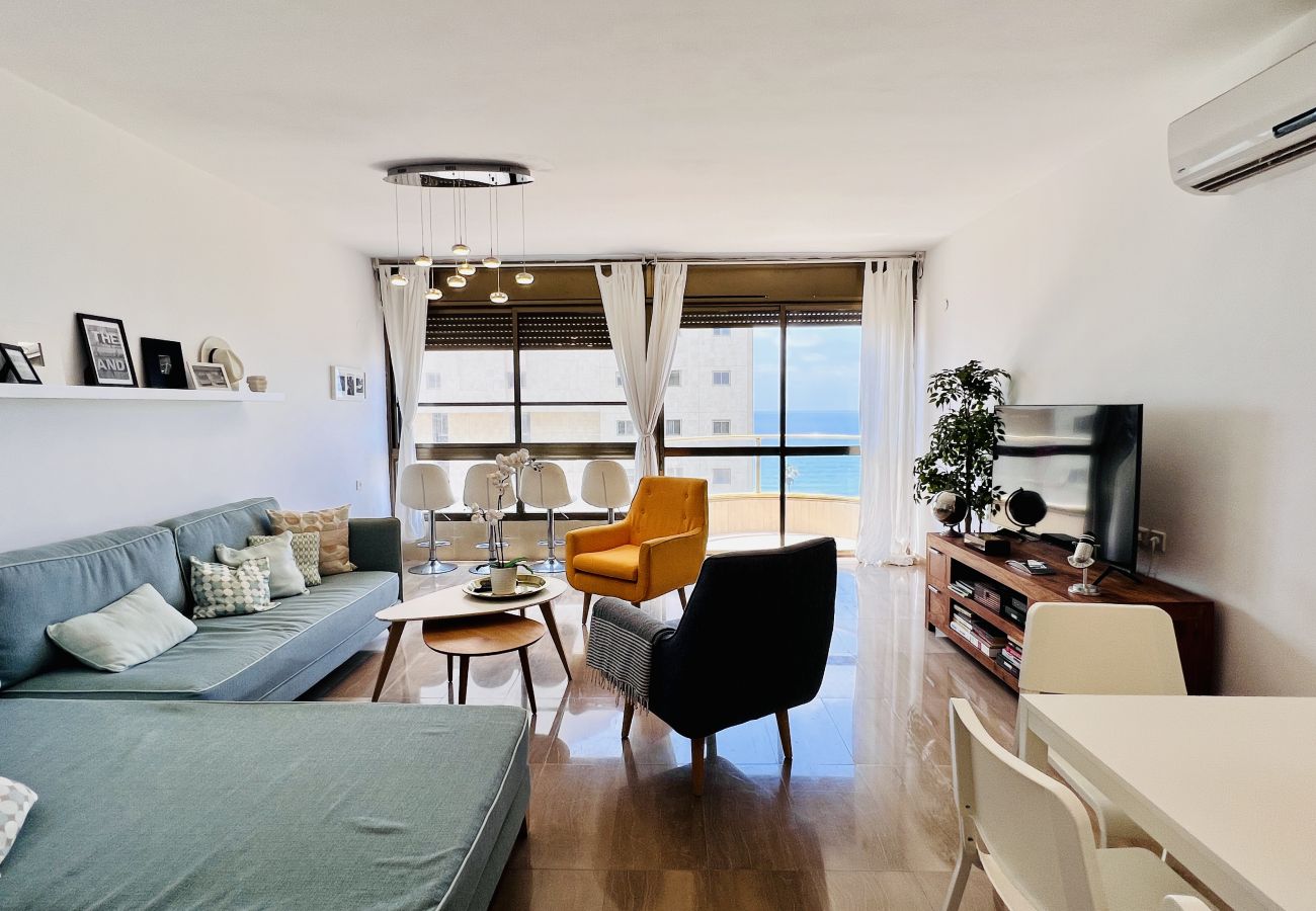 Apartment in Netanya - Elegant Apt with Balcony & Sea View by FeelHome