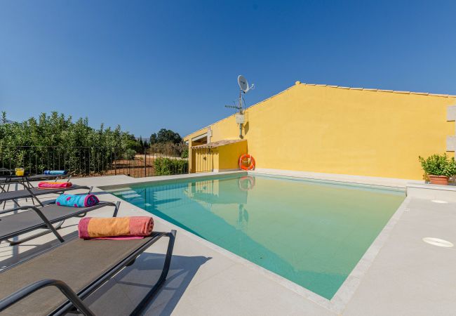 Villa in Buger - YourHouse Son Serra, villa with private pool in Buger, Majorca North
