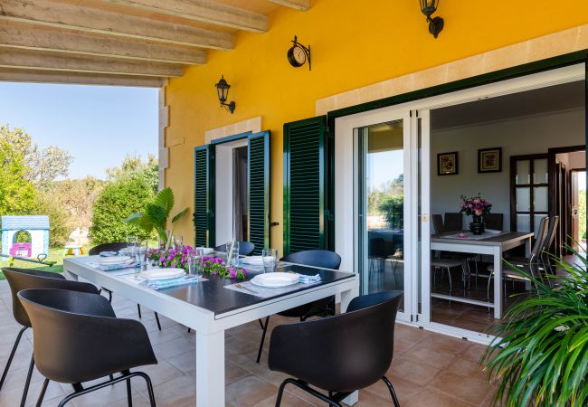 Villa in Buger - YourHouse Son Serra, villa with private pool in Buger, Majorca North