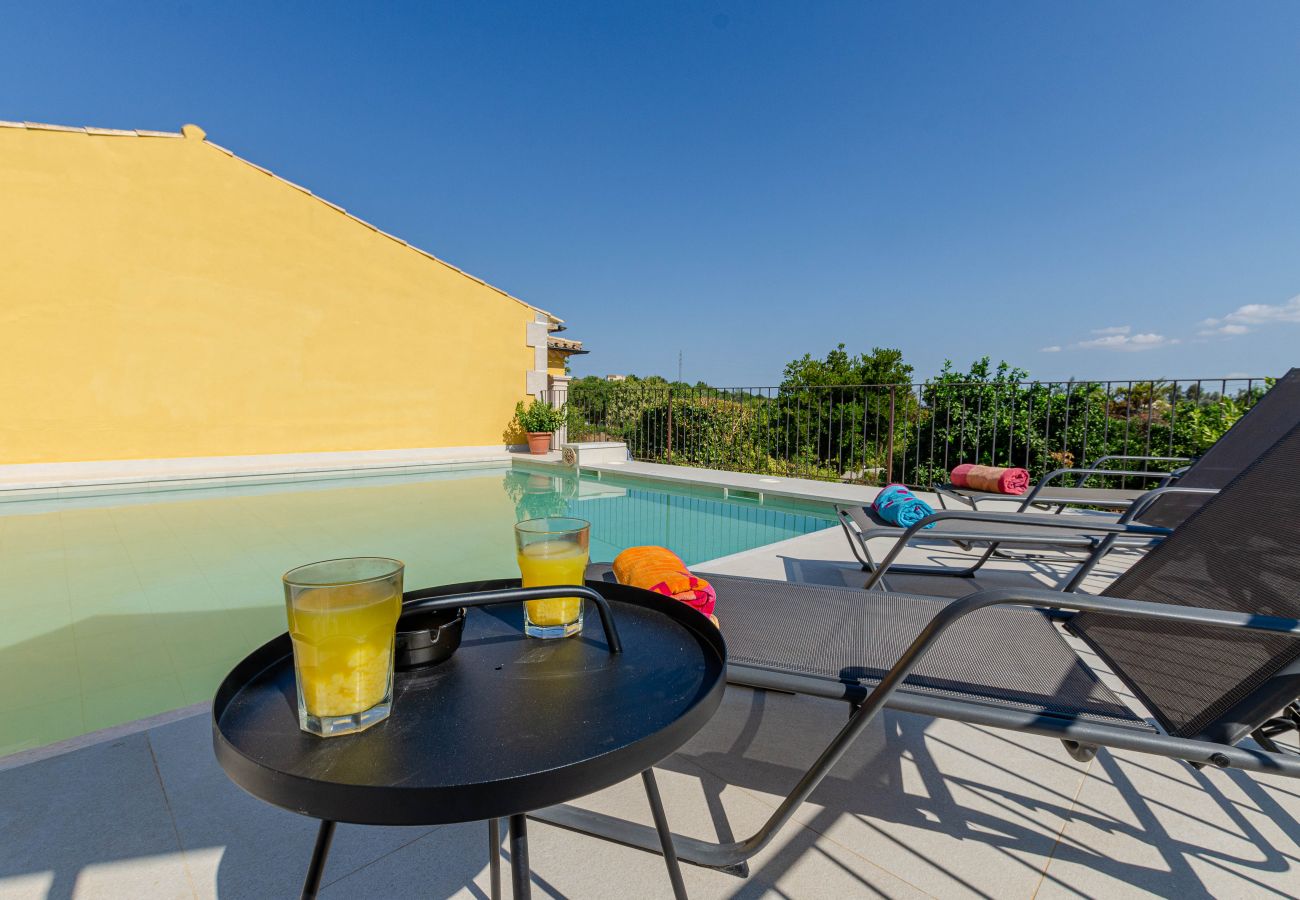 Villa in Buger - YourHouse Son Serra, villa with private pool in Buger, Majorca North