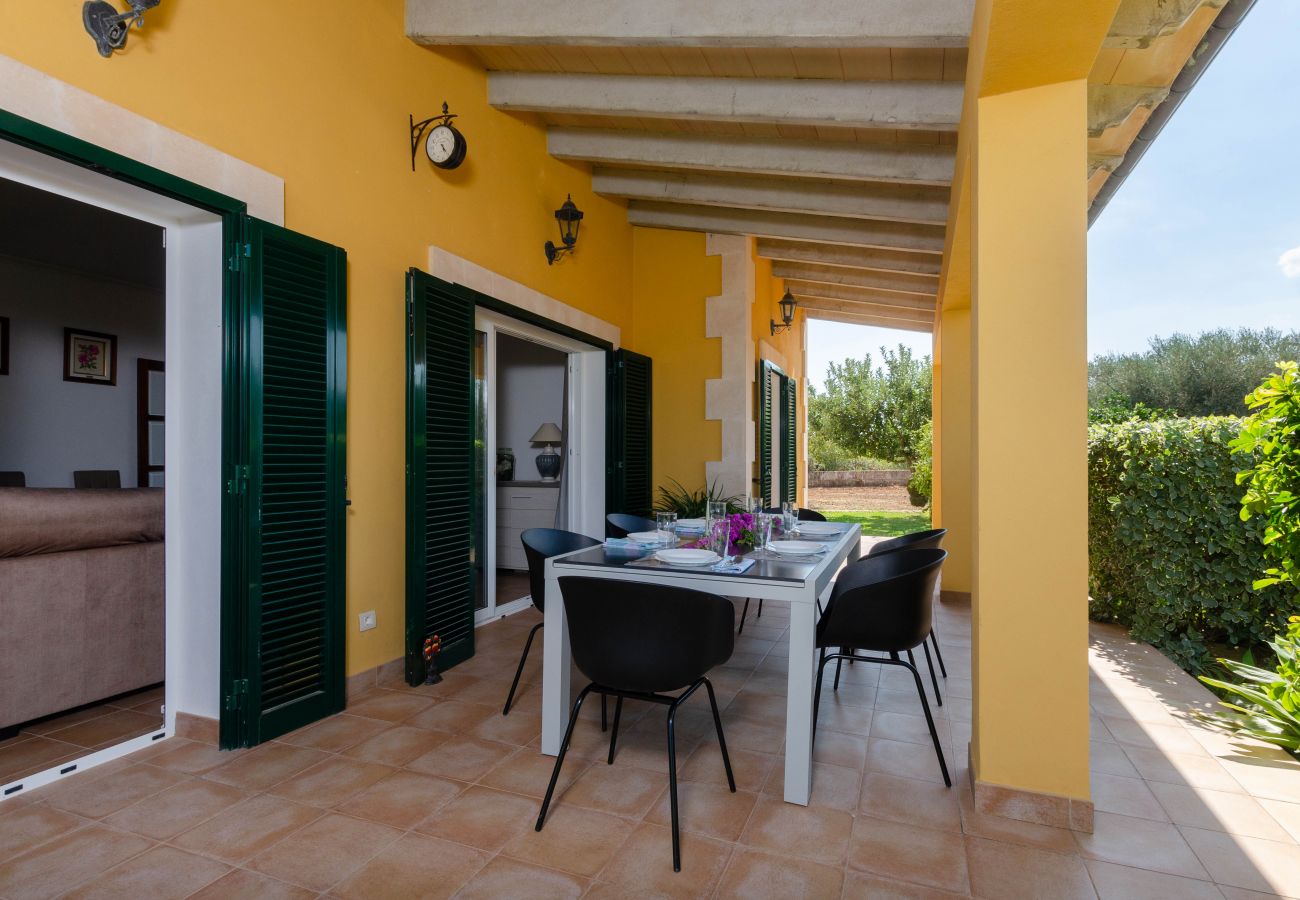 Villa in Buger - YourHouse Son Serra, villa with private pool in Buger, Majorca North
