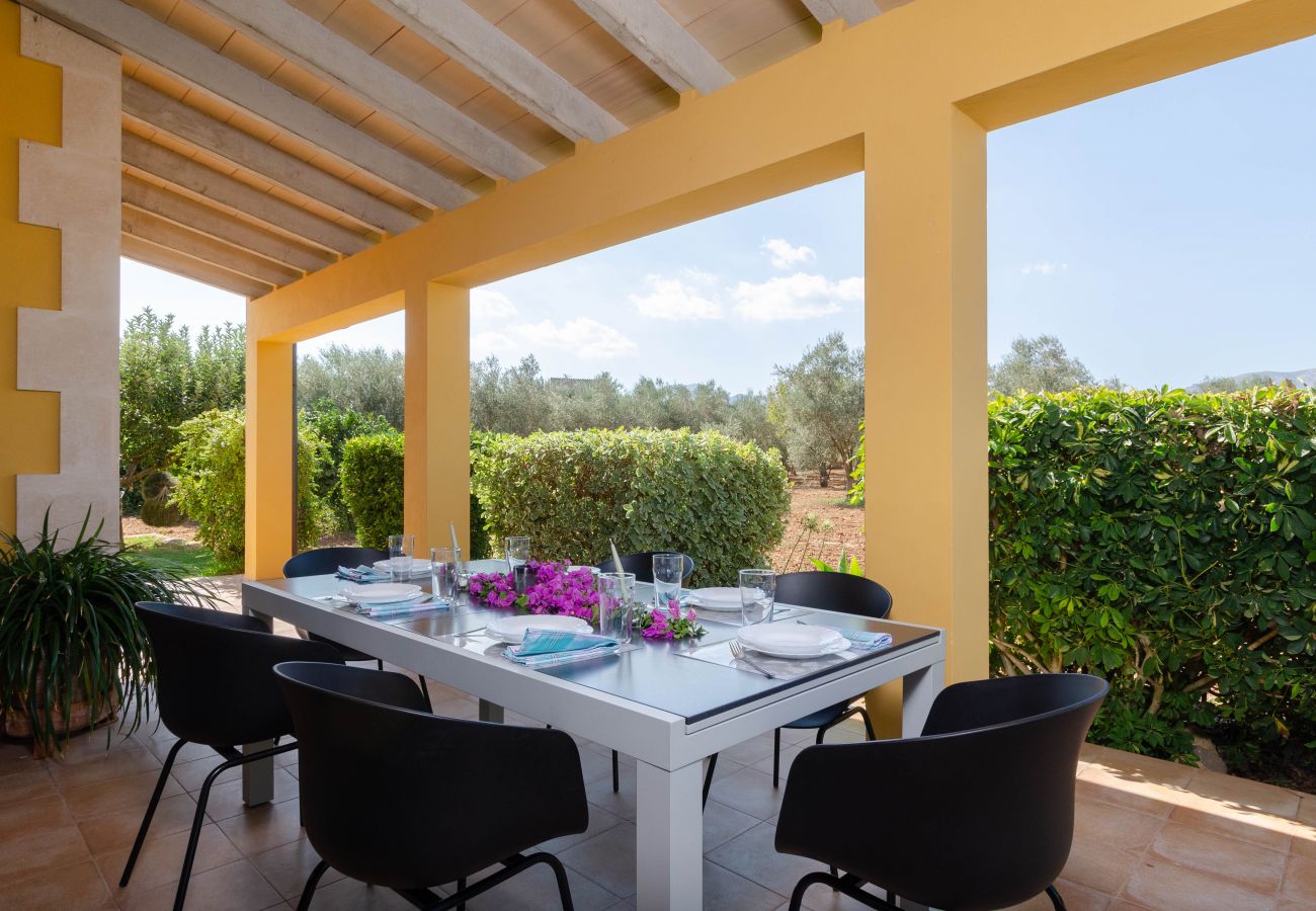 Villa in Buger - YourHouse Son Serra, villa with private pool in Buger, Majorca North