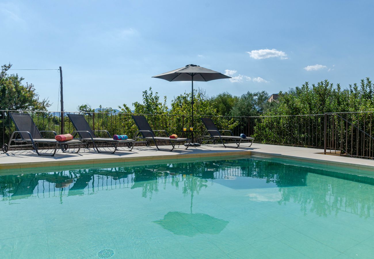 Villa in Buger - YourHouse Son Serra, villa with private pool in Buger, Majorca North