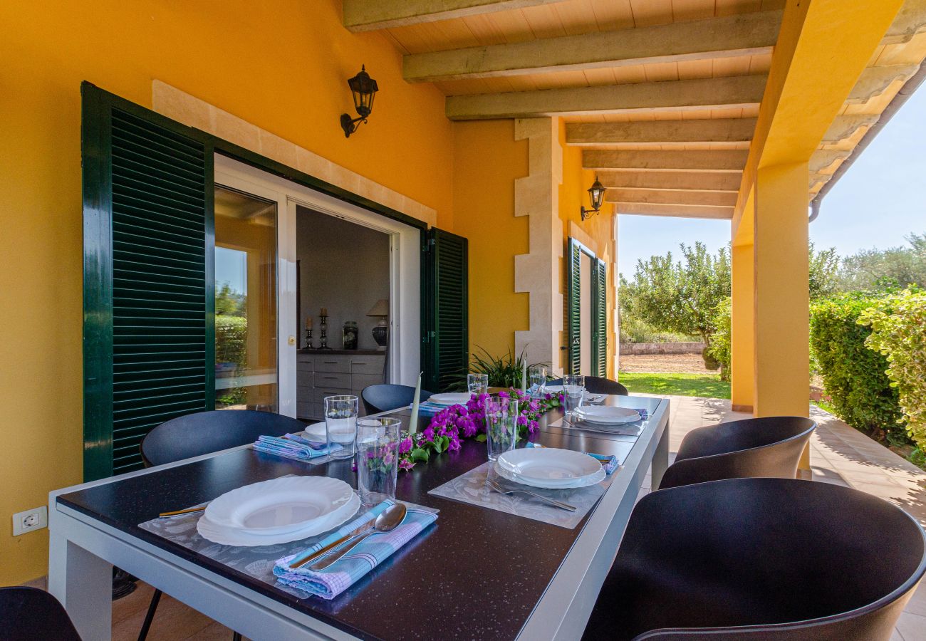 Villa in Buger - YourHouse Son Serra, villa with private pool in Buger, Majorca North