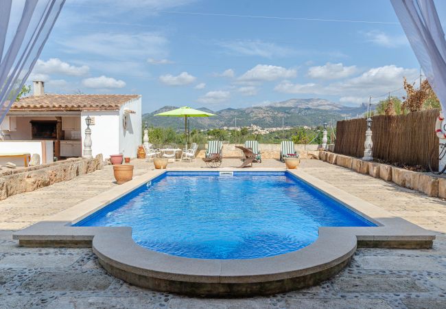 Villa in Buger - YourHouse Es Puig, villa with private pool, near the Tramuntana mountains