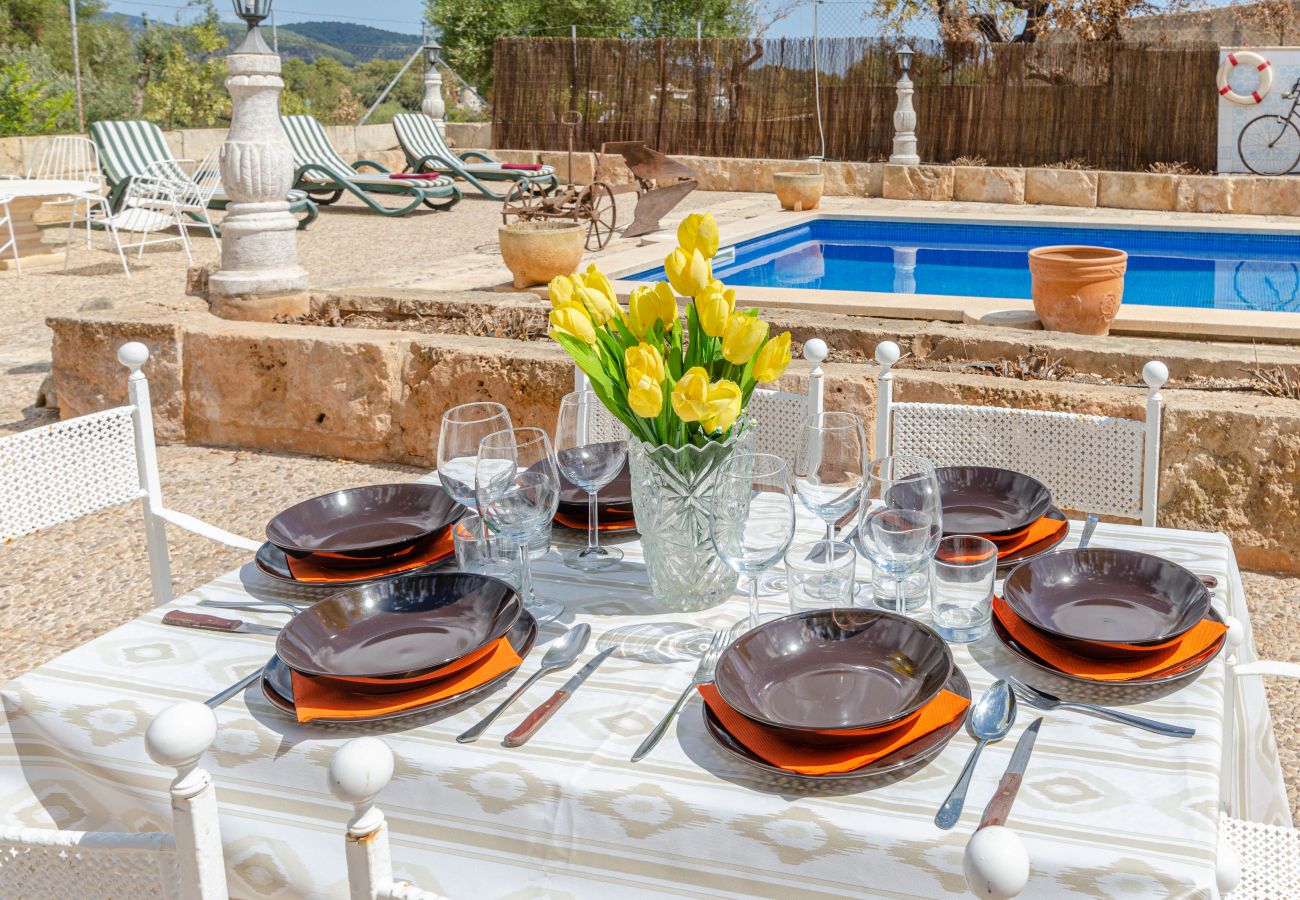 Villa in Buger - YourHouse Es Puig, villa with private pool, near the Tramuntana mountains