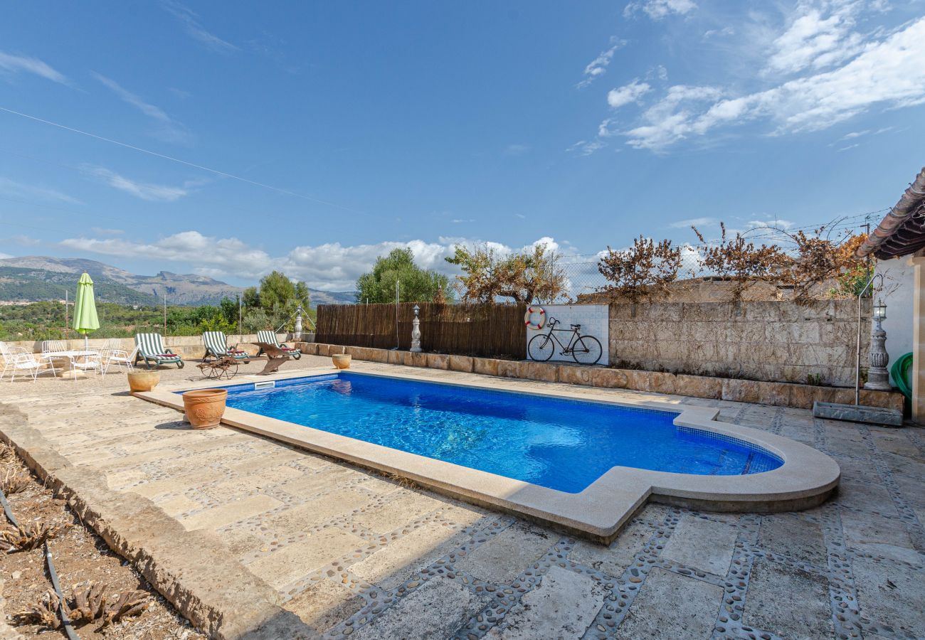 Villa in Buger - YourHouse Es Puig, villa with private pool, near the Tramuntana mountains
