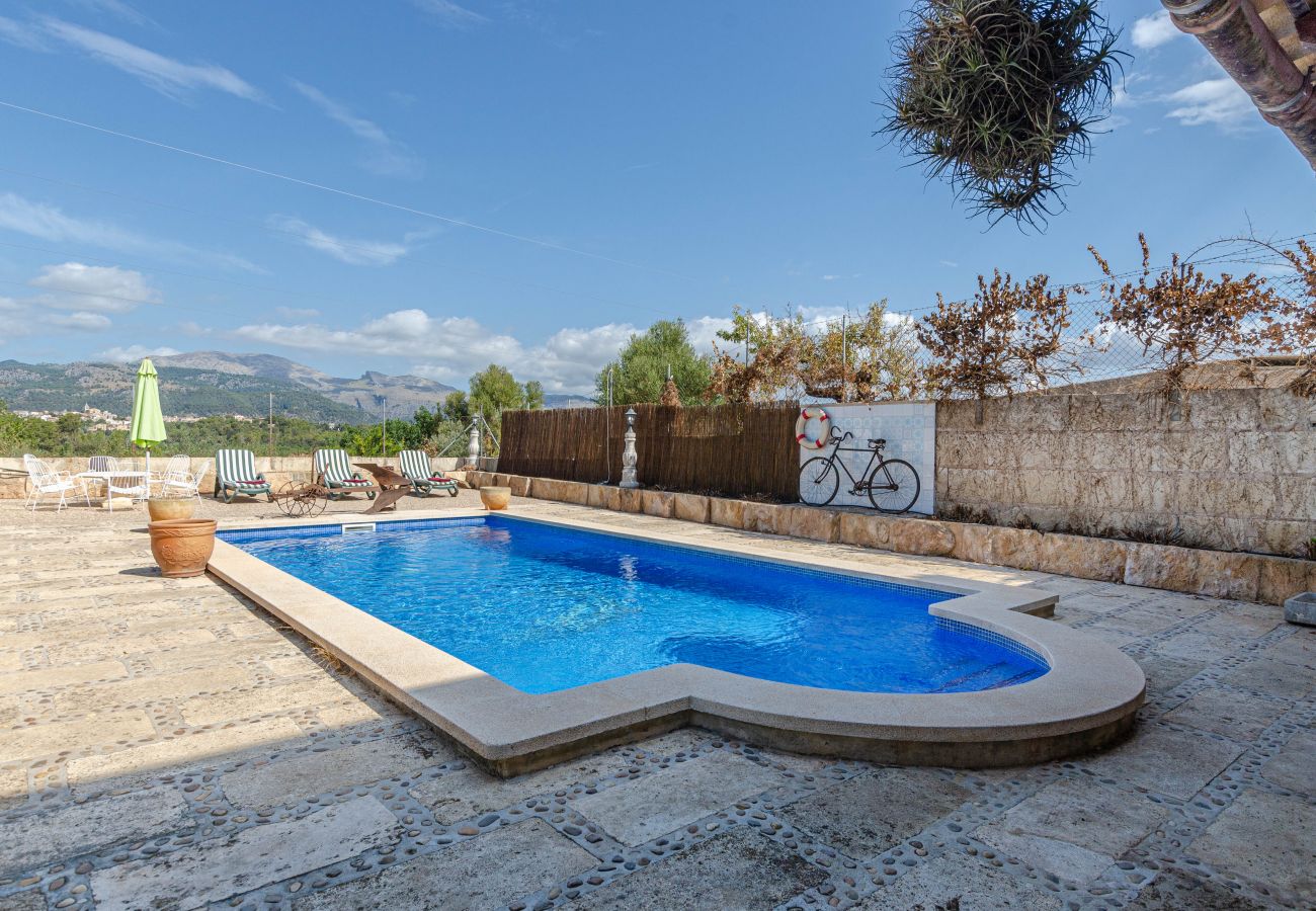 Villa in Buger - YourHouse Es Puig, villa with private pool, near the Tramuntana mountains