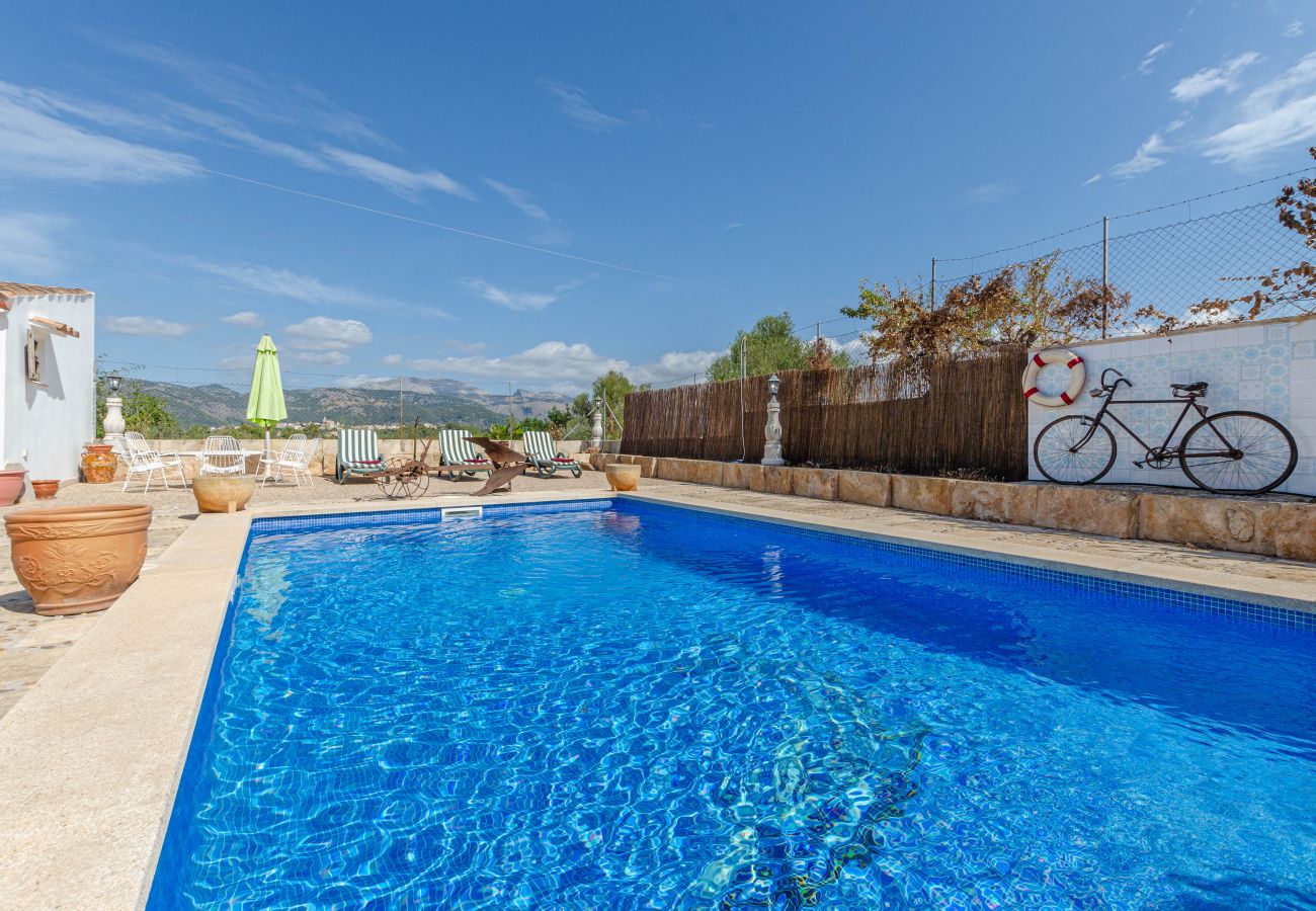 Villa in Buger - YourHouse Es Puig, villa with private pool, near the Tramuntana mountains