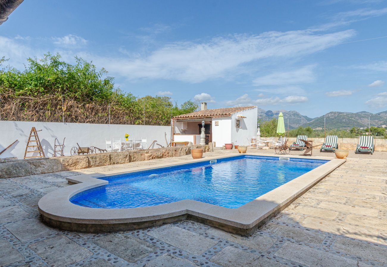 Villa in Buger - YourHouse Es Puig, villa with private pool, near the Tramuntana mountains