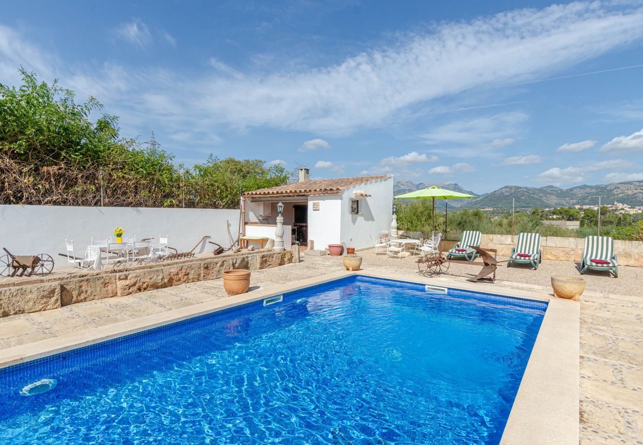Villa in Buger - YourHouse Es Puig, villa with private pool, near the Tramuntana mountains