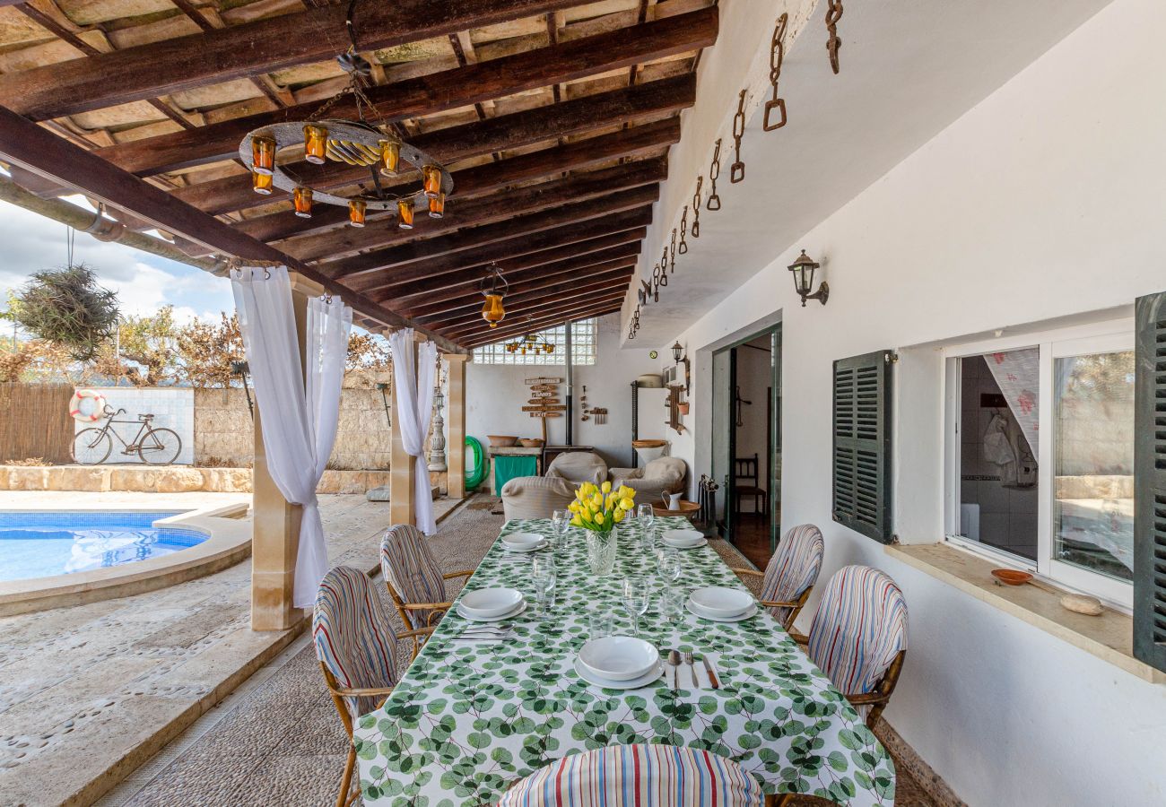 Villa in Buger - YourHouse Es Puig, villa with private pool, near the Tramuntana mountains