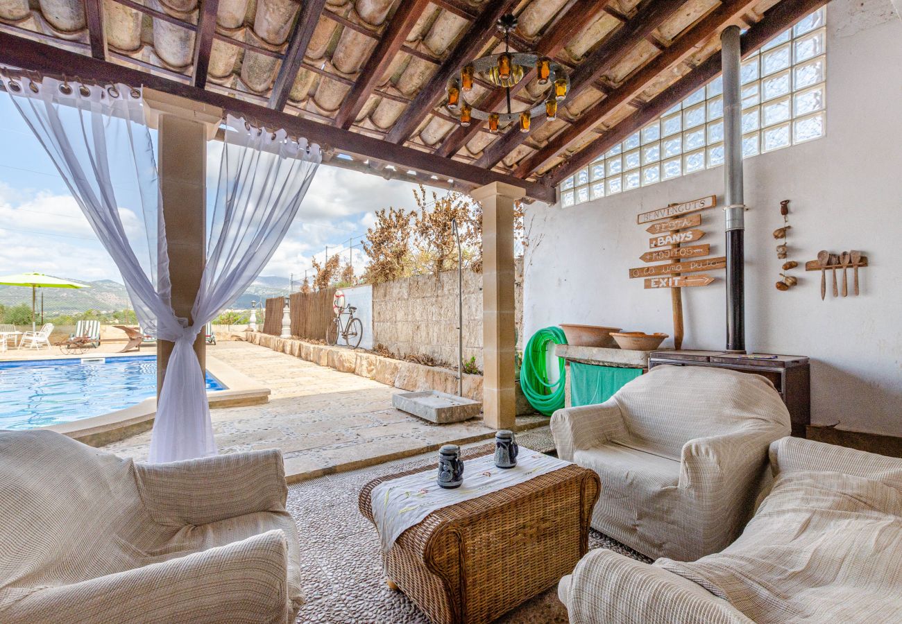Villa in Buger - YourHouse Es Puig, villa with private pool, near the Tramuntana mountains