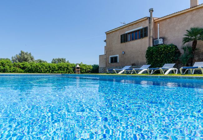 Country house in Ca´n Picafort -  YourHouse Ca Na Teulera, villa with private pool, 3 km from the beach